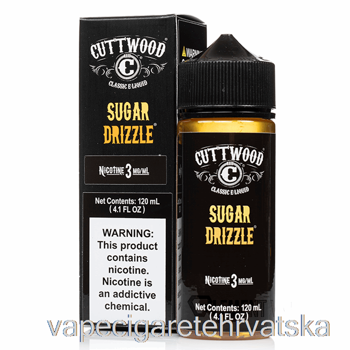 Vape Hrvatska Sugar Drizzle - Cuttwood E-tekućina - 120ml 12mg